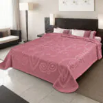ΚΟΥΒΕΡΤΑ ΙΣΠΑΝΙΑΣ ΥΠΕΡΔΙΠΛΗ 220Χ240 BELPLA STER 516 OPAL ROSE(64)