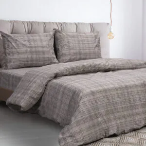 Κουβερλί υπέρδιπλο Espresso Αrt 12077 230x250 Εμπριμέ Beauty Home