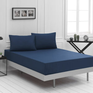 Σεντόνι King size μονόχρωμο Art 1999 265x270 Μπλε Beauty Home