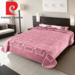 ΚΟΥΒΕΡΤΑ ΥΠΕΡΔΙΠΛΗ 220X240 PIERRE CARDIN NANCY 657 OPAL ROSE(64)