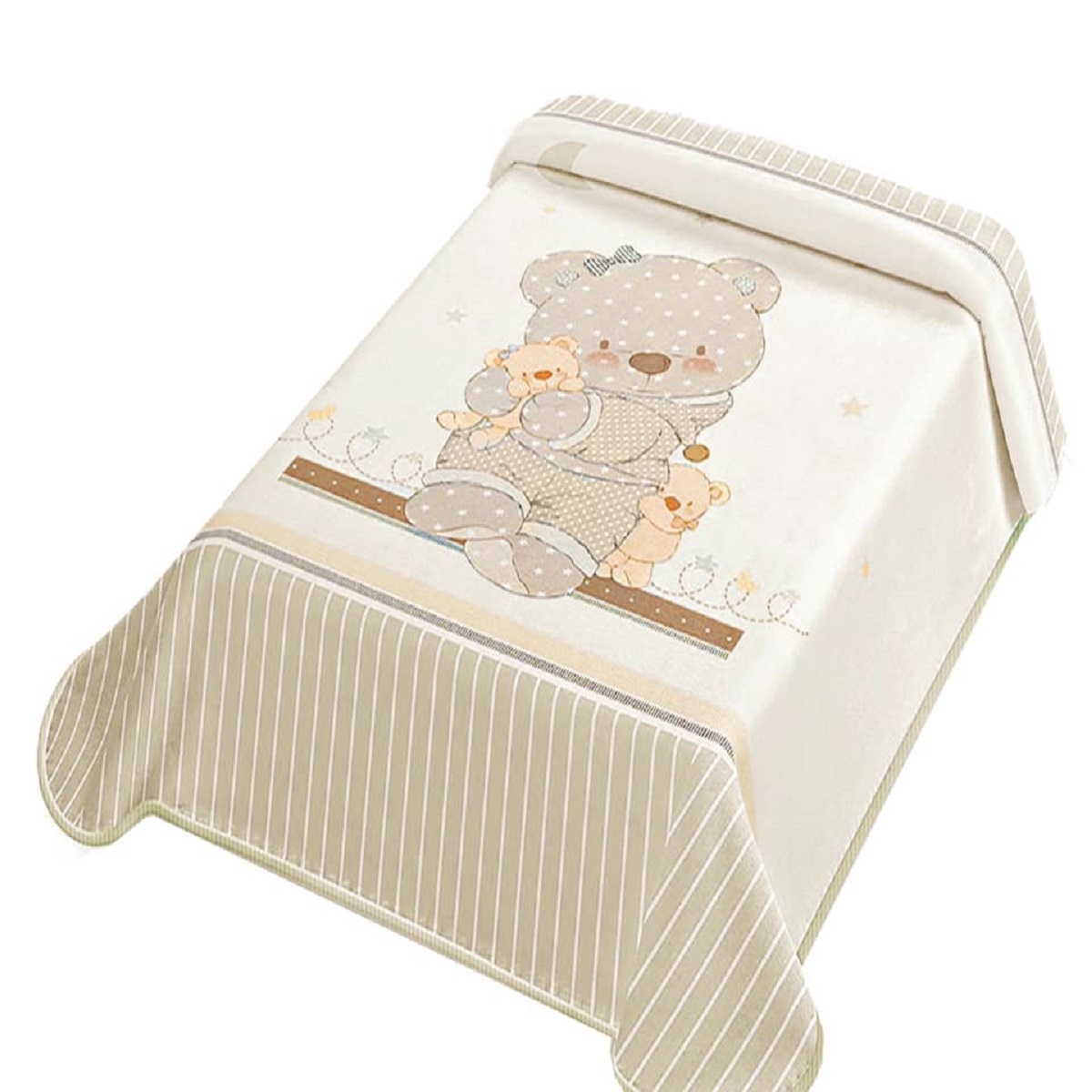 Belpla ΚΟΥΒΕΡΤΑ ΙΣΠΑΝΙΑΣ ΑΓΚΑΛΙΑΣ 80X110 BELPLA STER 665 BEIGE
