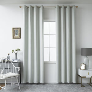 Beauty Home Ύφασμα κουρτίνας Blackout σκίασης Ideal Art 8400 Ύφασμα Φ280 Γκρι