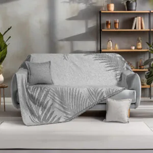 Ριχτάρια σετ 2τμχ Art 8635 (180x250 + 180x300) Γκρι Beauty Home