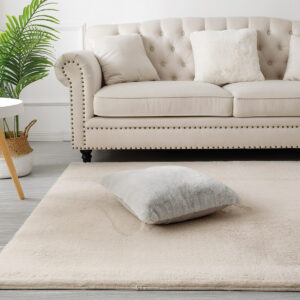Πατάκι Rabbit Art 9641 67x140 Εκρού Beauty Home