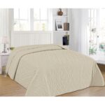 ΚΟΥΒΕΡΛΙ ELEGANCE KING SIZE 240X260 ADAM HOME ΑΡΜΟΝΙΑ CAPPUCCINO