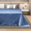 ΚΟΥΒΕΡΤΑ ΠΙΚΕ ΜΟΝΗ 170Χ240 ADAM HOME  BLUE