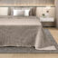ΚΟΥΒΕΡΤΑ ΠΙΚΕ ΜΟΝΗ 170Χ240 ADAM HOME  BEIGE