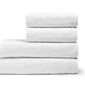 Πετσέτα Μπάνιου Ξενοδοχείου Mild 450gsm 100% Cotton 70x140 Λευκό Beauty Home