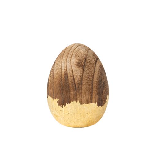 Beauty Home Beauty Home Διακοσμητικό Ξύλινο Αυγό 6,9 x 5,1 CM