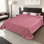 ΚΟΥΒΕΡΤΑ ΙΣΠΑΝΙΑΣ ΥΠΕΡΔΙΠΛΗ 220Χ240 BELPLA STER 516 OPAL ROSE(64)