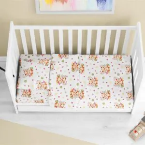 ΚΑΤΩΣΕΝΤΟΝΟ ΜΕ ΛΑΣΤΙΧΟ bebe Lion Cub 530 0,70X1,40X0,15 Beige 100% Cotton