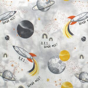 ΣΕΝΤΟΝΑΚΙ ΛΙΚΝΟΥ bebe Spaceship 187 80X110 Grey Cotton 100%