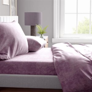 Σεντόνι 1 τεμ Shadow 25 220X240 Light Purple Cott/Pol 70/30