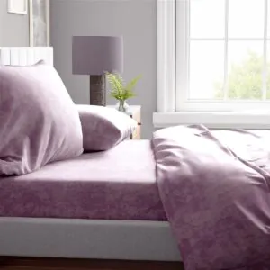 Σεντόνι 1 τεμ Shadow 25 220X240 Light Purple Cott/Pol 70/30
