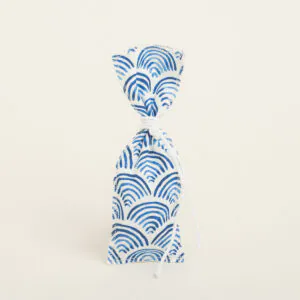 Beauty Home ΠΟΥΓΚΙ 6 x 19 cm ΜΠΛΕ ΚΥΜΑΤΑ