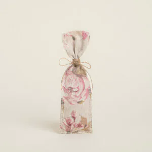 Beauty Home ΠΟΥΓΚΙ 6 x 19 cm ΚΛΑΣΙΚΟ ΦΛΟΡΑΛ ΜΠΕΖ
