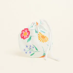 Beauty Home ΠΟΥΓΚΙ ΟΒΑΛ ΜΕ ΚΟΡΔΟΝΙ 13 x 14 cm ΠΟΠΛΙΝΑ ΛΟΥΛΟΥΔΙΑ 140 CM