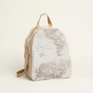 Beauty Home BACKPACK ΧΑΡΤΗ VINTAGE 43x35x23cm