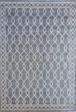 ΧΑΛΙ ΨΑΘΑ DECO 203 SILVER - 200cm x 285cm