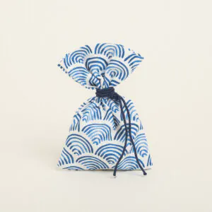 Beauty Home ΠΟΥΓΚΙ 12 x 17 cm ΜΠΛΕ ΚΥΜΑΤΑ