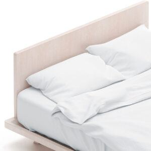 Beauty Home Σεντόνι Ξενοδοχείου υπέρδιπλο Direct Art Ε1062 CVC 70% Cot - 30% Pol 240x270 Λευκό