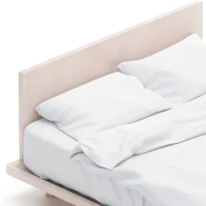 Beauty Home Σεντόνι Ξενοδοχείου υπέρδιπλο Direct Art Ε1062 CVC 70% Cot - 30% Pol 240x270 Λευκό
